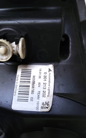Peugeot 407 (2004–2010) Scheinwerfer vorne 0301213202 - 2