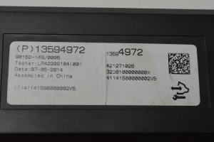 Opel Mokka (2012–2020) Conditioner control module 13594972 - 2