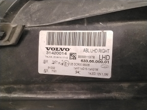 VOLVO V70 III (2007–2017) Esituli 31420014 - 8
