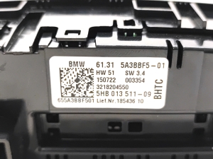 BMW i4 G26 (2022–2026) A/C switch 5A3BBF5 - 2
