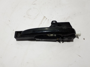 Rear side door exterior handle and its parts