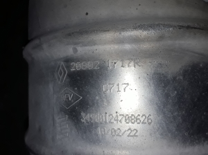 Dacia JOGGER I (2021–2026) DPF-Filter 208021717R - 2