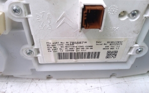 Peugeot 208 (2012–2019) Instrument cluster 9678558780 - 4