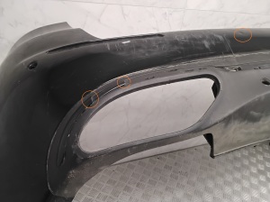 Mercedes Benz E-Class W213 (2017–2026) Heckstoßstange A2138852225 - 2