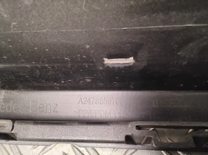 Mercedes Benz GLB X247 (2019–2026) Heckstoßstange A2478859700 - 3