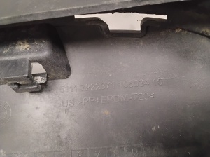 BMW X5 E70 (2006–2013) Unterer Spoiler der vorderen Stoßstange 7222371 - 4