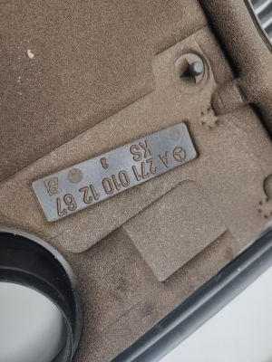 Mercedes Benz C-Class 204 (2007–2014) Engine cover A2710101267 - 3