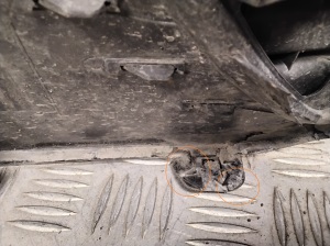 Mercedes Benz EQB X243 (2021–2026) Priekšējais bamperis A2438853700 - 4