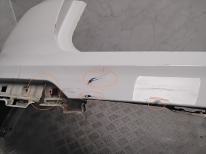 BMW X3 G01 (2017–2026) Heckstoßstange 9451017 - 2