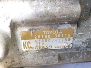 TOYOTA Hilux (2015–2020) Starter 2810030110 4380001280 2534003920 - 2