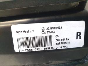 Mercedes Benz E-Class W212 (2009–2015) Rückleuchte Heckleuchte innen A046318 A2129062203 - 5