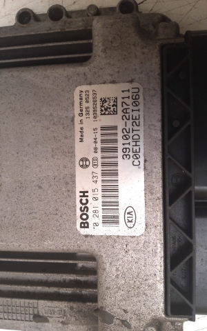 Kia ceed (2006–2012) Engine control unit 0281015437 - 2