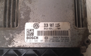 Volkswagen Passat B6 (2005–2010) Motorsteuergerät 3C0907115 - 3