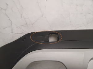 BMW X1 E84 (2009–2015) Rear bumper lower spoiler 7303803 - 3