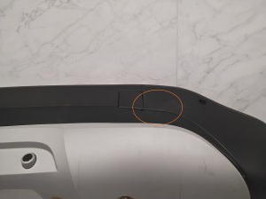 BMW X1 E84 (2009–2015) Rear bumper lower spoiler 7303803 - 5