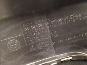 BMW X1 U11 (2022–2026) Spoiler inférieur de pare-chocs arrière 9883526 - 4