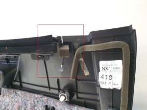Front door panel - 67763X7A11 67611X7A10