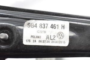 Volkswagen Golf VII (2012–2026) Priekšējo durvju logu pacēlājs un tā daļas 5G4837461H - 2