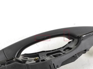 Opel Vivaro C (2019–2026) Front door external opening handle and its details - 2