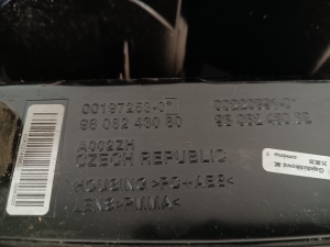 Opel Vivaro C (2019–2026) Eckleuchte hinten 9808243080 - 3