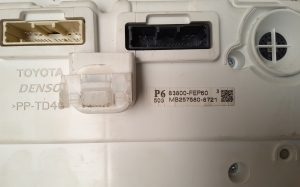 TOYOTA Corolla (2018–2026) Instrument cluster 83800 - 2