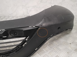 Mercedes Benz EQB X243 (2021–2026) Priekšējā bampera apakšējais spoileris A2438854700 - 3