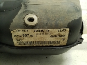 Opel Vivaro C (2019–2026) Kütusepaak ja selle osad - 5