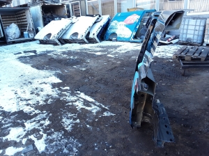 Peugeot Partner III (2019–2026) Center pillar 9827671280 - 2