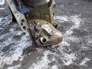 Peugeot Partner III (2019–2026) Front outrigger 9827688380 - 3