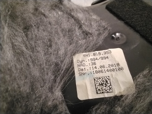 AUDI A8 D5 (2017–2026) Luftansaugschlauch 4N1819353 - 2