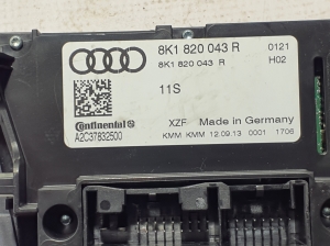 AUDI A5 (2007–2016) Heater control panel 8K1820043R - 2