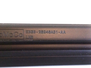 Ford Ranger (2015–2026) Tagumise külgukse klaasi sisemine liist EB3B26246A31AA - 2