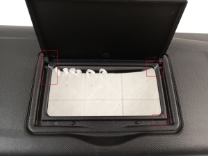 Citroen DS4 (2011–2018) Sun visor - 2