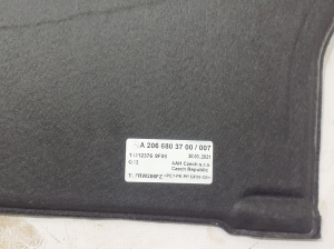 Mercedes Benz C-Class 206 (2021–2026) Pakiruumi vaip A2066803700 - 2