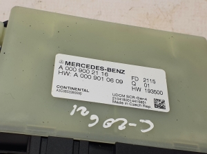 Mercedes Benz C-Class 206 (2021–2026) Juhtplokk A0009002116 - 4