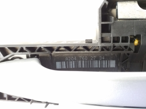 Mercedes Benz B-Class 246 (2011–2017) Rear side door exterior handle and its parts A2047602734 - 3