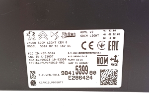Peugeot 2008 P24 (2019–2026) Control unit 9841539980 - 2