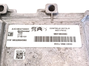 Peugeot 2008 P24 (2019–2026) Engine control unit 9832694580 - 3
