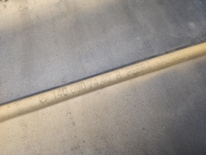Mercedes Benz S-Class 140 (1991–1998) Tagumise küljeukse liist 1406907440 - 2