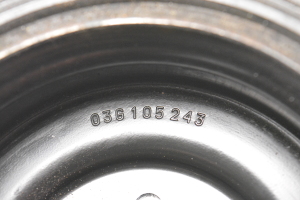 AUDI A6 C6 (2004–2011) Kurbelwellenriemenscheibe 036105243 - 3