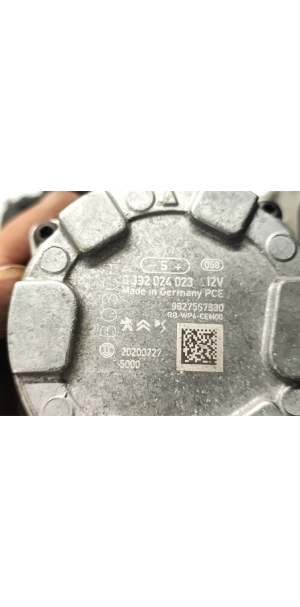 Peugeot 2008 P24 (2019–2026) Auxiliary water pump 9827557880 - 2