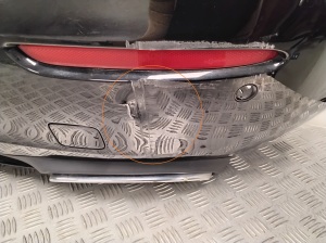 Mercedes Benz A-Class 177 (2018–2026) Heckstoßstange A1778856802 - 2