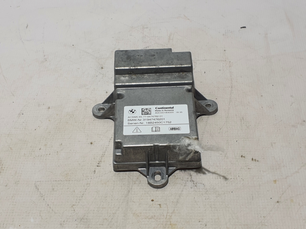 BMW 5 SERIES G30 (2016–2026) Airbag module 9474762 BMW 5 SERIES G30 (2016–2026) Airbag module 9474762