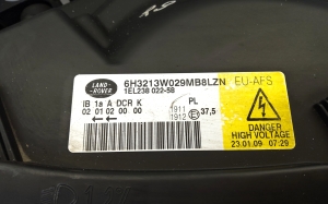 Land Rover Range Rover III (2002–2012) Scheinwerfer vorne 1EL23802258 - 3
