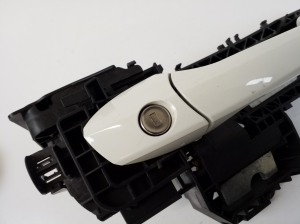 Mercedes Benz SLK-Class 172 (2011–2026) Front door external opening handle and its details A2047601734 - 4