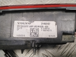VOLVO V60 (2018–2026) Tagatuli tagaluugil 31468187 - 5