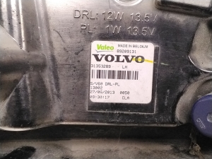 VOLVO V60 (2010–2018) Front daytime running light 31353289 - 5