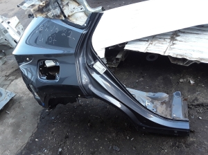   Rear fender and its parts  - 6160178080 