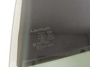  Glass rear side door 