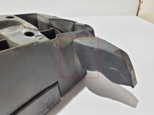 RENAULT Twingo II (2007–2014) Rear bumper bracket 8200649332 - 5